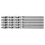 YATO Spiralbohrer 2,8 x 62/30 mm Edelstahl HSS Premium (5 Stück)