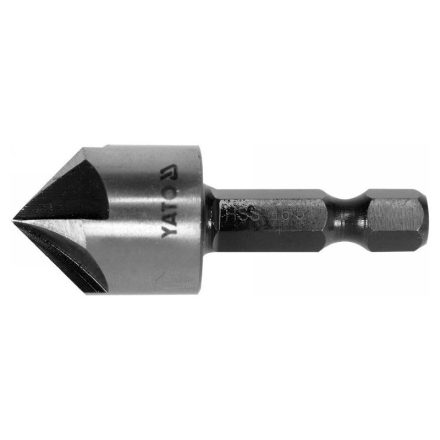 YATO Konischer Senker für Metall HSS mit 16,5 mm Bitgriff