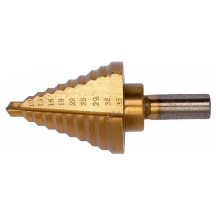 YATO Stufenbohrer 6-35 mm 10 Stufen HSS Titannitrid