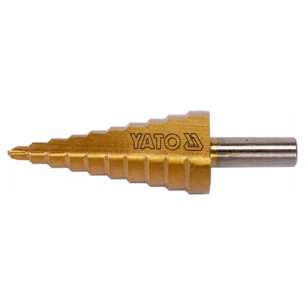 YATO Stufenbohrer 4-22 mm 10 Stufen HSS Titannitrid