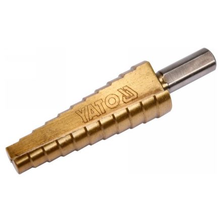 YATO Stufenbohrer 10-20 mm 11 Stufen HSS Titannitrid