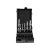 YATO Kombiniertes Bohrer-Gewindebohrer-Set 7-teilig Bit-Aufnahme (M3-M4-M5-M6-M8-M10)