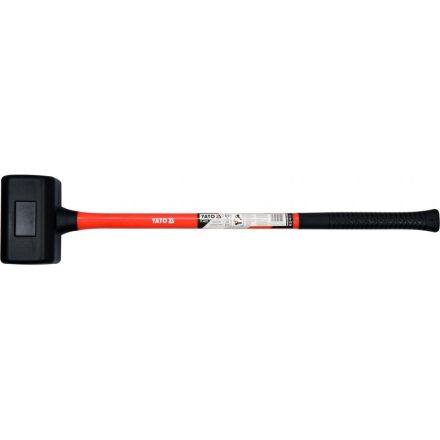 YATO Gummihammer 5500 g rückstoßfrei 105x105x180 mm