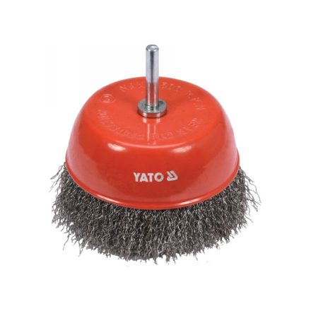 YATO Stieltopfbürste 100 mm Inox
