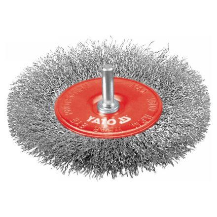 YATO Schaftbürste 100 mm inox