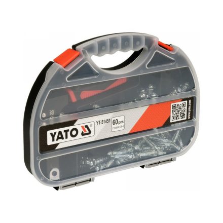YATO Molly Zange für hohle Dehnschrauben + 60 Schrauben