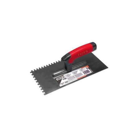 YATO Gezahntes Spachtel 130 x 270 mm Inox 10 x 10 mm