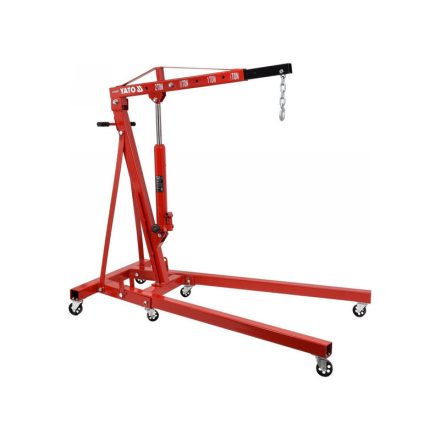 YATO Motorhebe-Giraffe (Werkstattkran) 2T