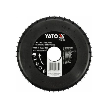 YATO Schleifdisk 118 x 21 x 22,2 mm