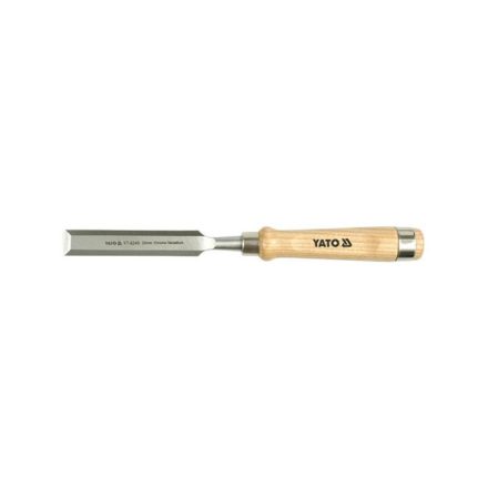 YATO Holzmeißel 25 mm mit Holzgriff CrV60
