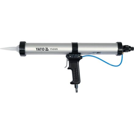 YATO Druckluft-Spachtelpistole 600 ml Alu