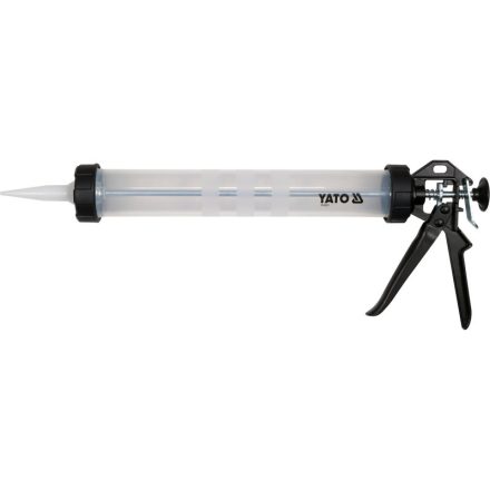 YATO Kartuschenpistole 600 ml geschlossenes Aluminium