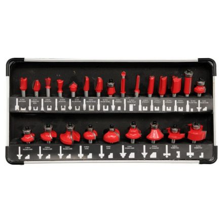 YATO Oberfräser-Set 24-teilig 8 mm