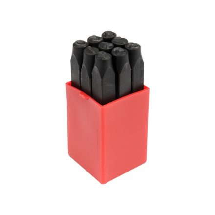 YATO Zahlenstanzer-Set 6 mm 9-teilig