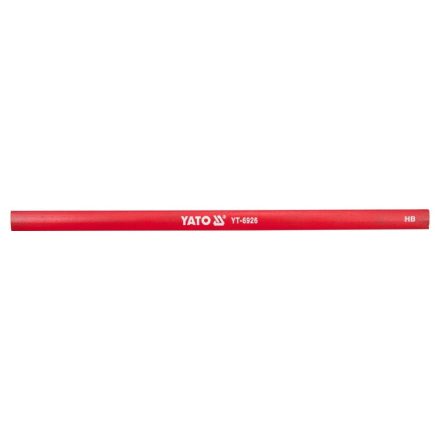 YATO Zimmermannsbleistift 245 mm rot (144 Stück)