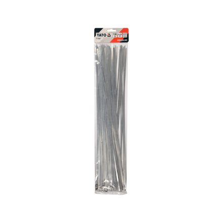 YATO Kabelbinder Inox 500 x 4,6 mm (100 Stück)