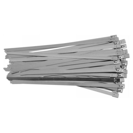 YATO Kabelbinder Inox 250 x 8,0 mm (50 Stück)
