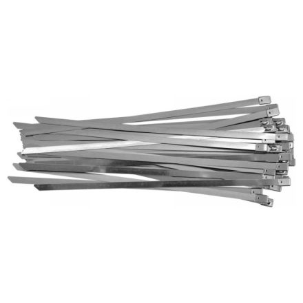 YATO Kabelbinder Inox 300 x 8,0 mm (50 Stück)