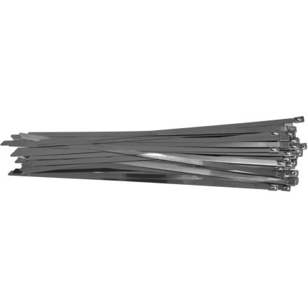 YATO Kabelbinder Inox 400 x 8,0 mm (50 Stück)