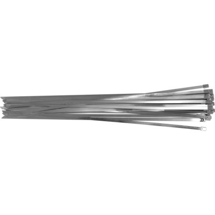 YATO Kabelbinder Inox 550 x 8,0 mm (50 Stück)