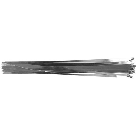 YATO Kabelbinder Inox 600 x 8,0 mm (50 Stück)