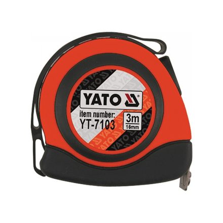 YATO Maßband 3 x 16 mm, magnetisch, nylonbeschichtet