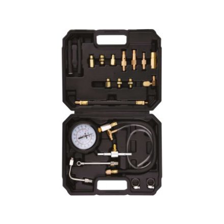 YATO Kraftstoffeinspritzdruckmesser-Set 20-teilig 10 bar