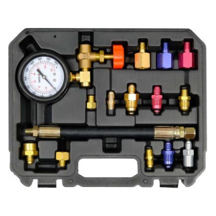 YATO Servolenkungsmanometer-Set 15-teilig