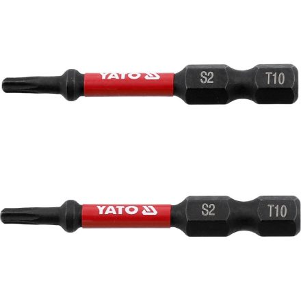YATO Impact-Bitspitze T10 x 50 mm (2 Stück)