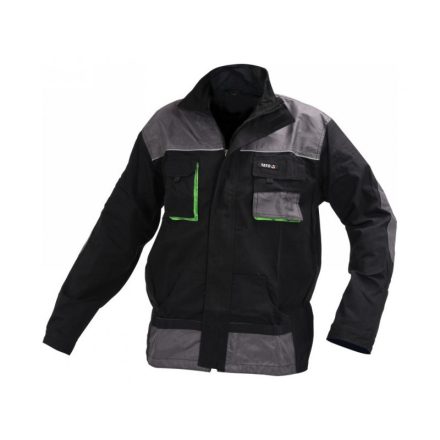 YATO Arbeitsschutzjacke Größe L mit 8 Taschen