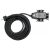 YATO Verlängerungsschaukelkabel gummiisoliert 3 Stecker 10 m 3 x 1,5 mm2