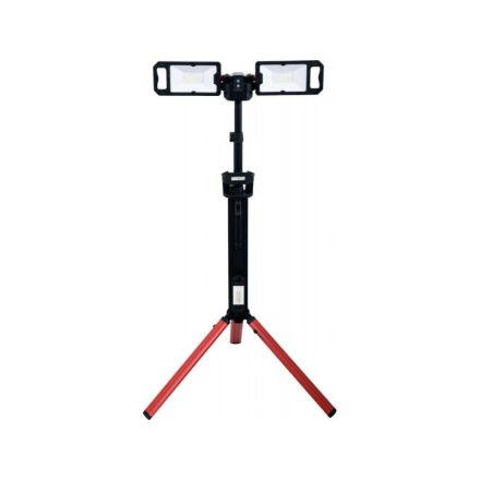 YATO Akku-LED-Doppelreflektor 5000 lm auf Ständer