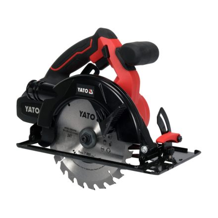 YATO Akku-Kreissäge 185 mm bürstenloser Motor 18 V (1 x 3,0 Ah Akku + Ladegerät)