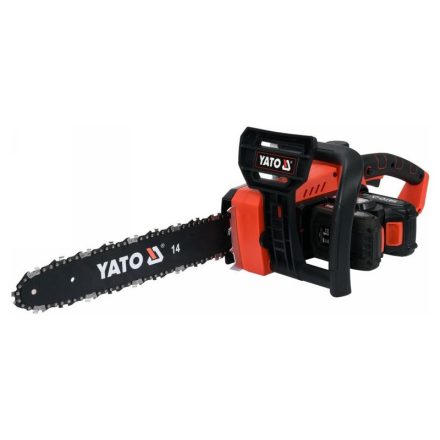 YATO Akku-Kettensäge 350 mm 2 x 18 V (2 x 2,0 Ah Akku + Ladegerät)