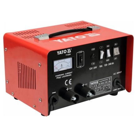 YATO Batterieladegerät 12-24 V / 16 A / 120-240 Ah