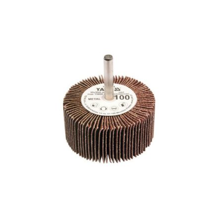 YATO Lamellenschleifscheibe mit Schaft 60 x 30 x 6 mm / P150