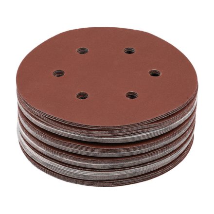 YATO Klett-Fiberscheibe 150 mm / P240 6-Loch (50 Stück)