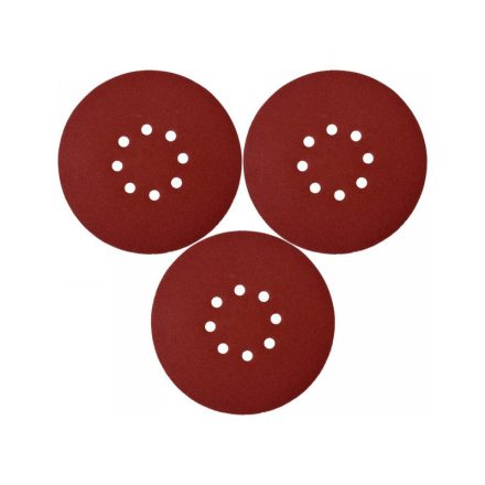 YATO Klettschleifscheibe 180 mm / P150 (3 Stück)