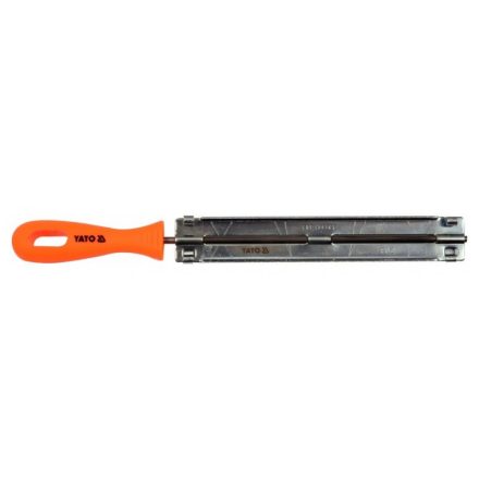 YATO Rundkettenfeile mit Führung und Griff 4,8 mm