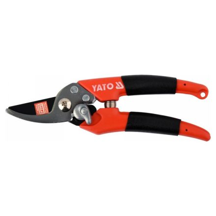 YATO Gartenschere 175 mm mit Teflonbeschichtung