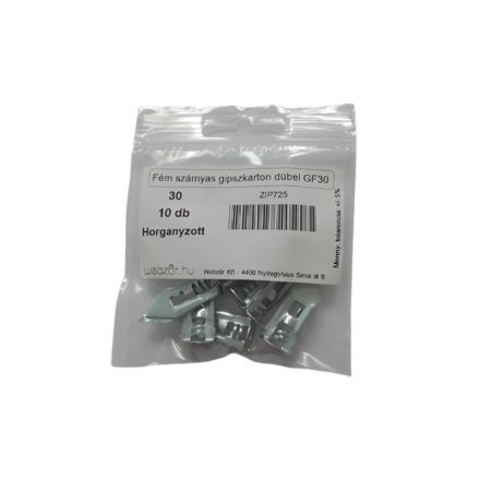 Metall-Flügeldübel-Gipsarm GF 30/100 (10 Stück)